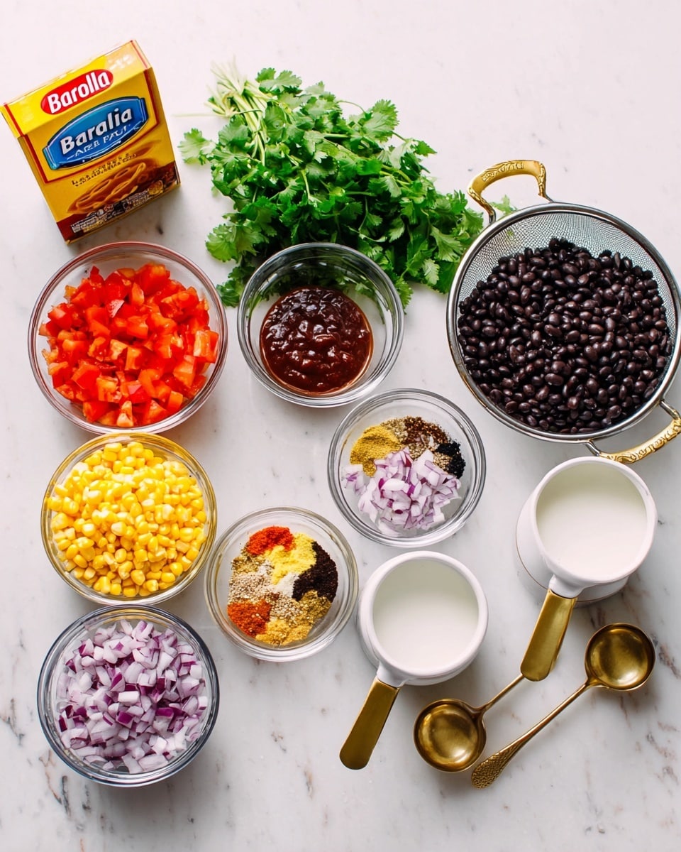 A clear glass bowl filled with layers of fresh ingredients. The bottom layer is yellow corn kernels, bright and shiny. On top of the corn is a layer of chopped fresh red tomatoes, uneven pieces giving a rough texture. Scattered over the tomatoes are bits of green cilantro, finely chopped and fresh. The top layer is small cubes of red onion, adding a light purple color contrast. The bowl sits on a white marbled surface, with soft natural light making the colors look bright and fresh. photo taken with an iphone --ar 4:5 --v 7