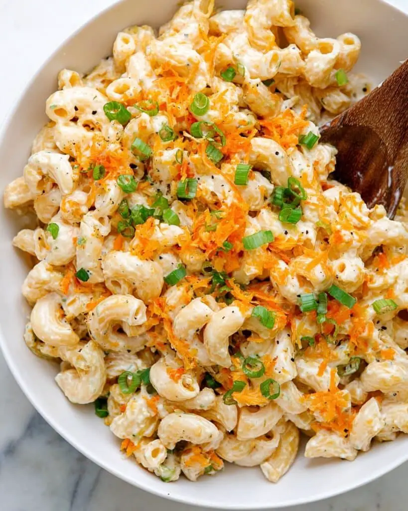 Mom’s Hawaiian Mac Salad (25-Minute Macaroni Salad) Recipe