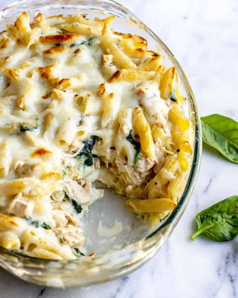 Chicken Alfredo Baked Ziti Recipe