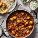 Easy Saag Aloo (Spinach and Potato Curry) Recipe
