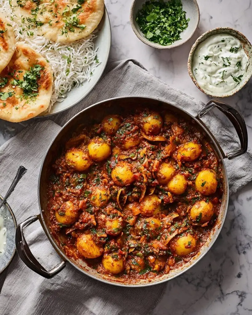Easy Saag Aloo (Spinach and Potato Curry) Recipe
