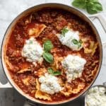 One Pot Lasagna Soup Recipe