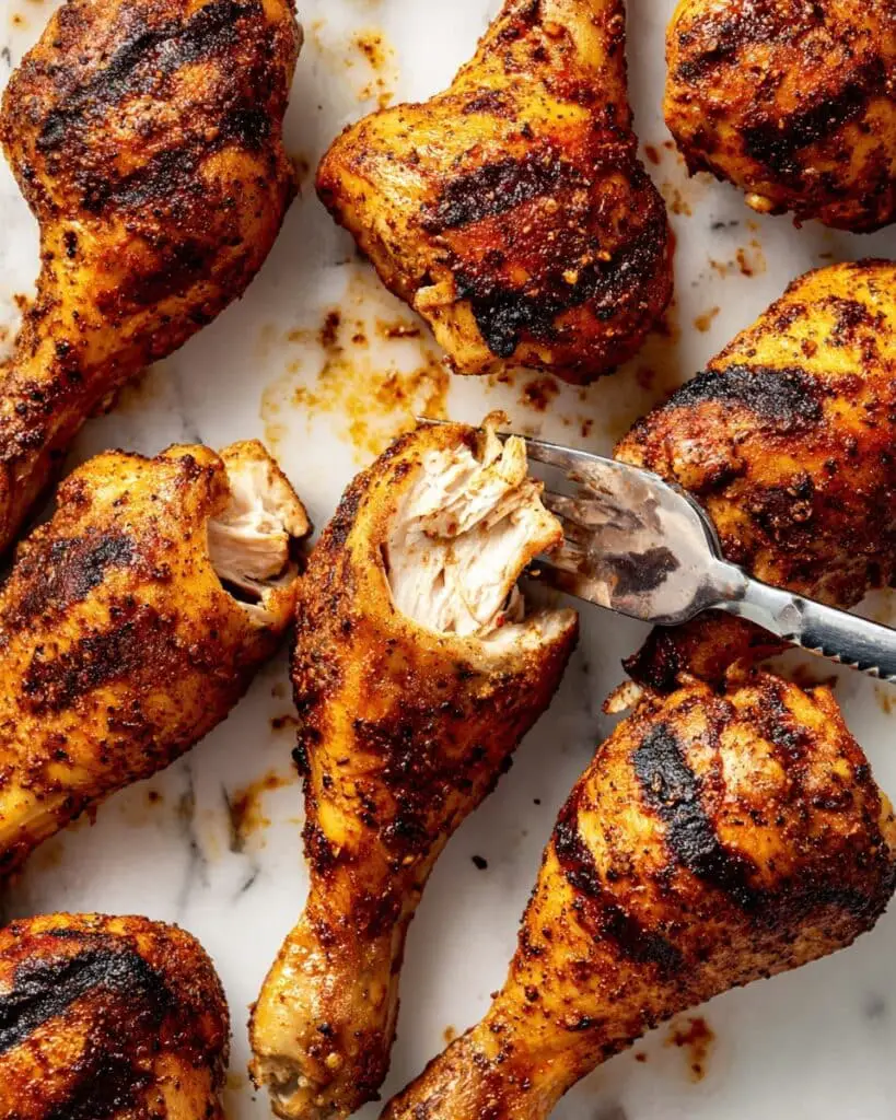 Seasoned Crispy Chicken Drumsticks Recipe