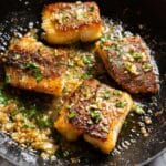Pan Fried Garlic Butter Cod Recipe