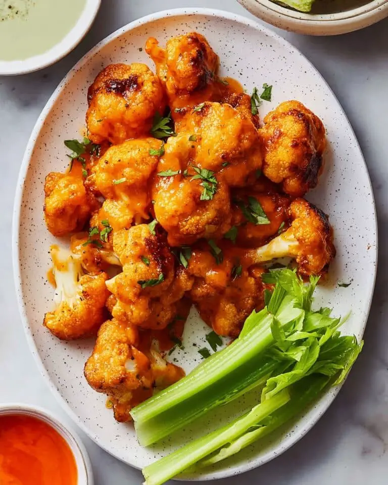 Air Fryer Buffalo Cauliflower Recipe