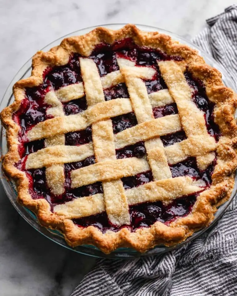 Triple Berry Pie Recipe