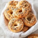 2 Ingredient Keto Bagels Recipe