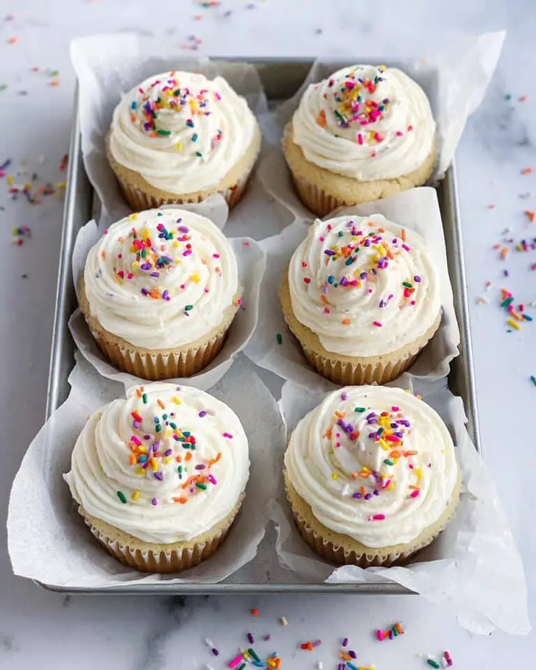 Small Batch Vanilla Cupcakes Recipe