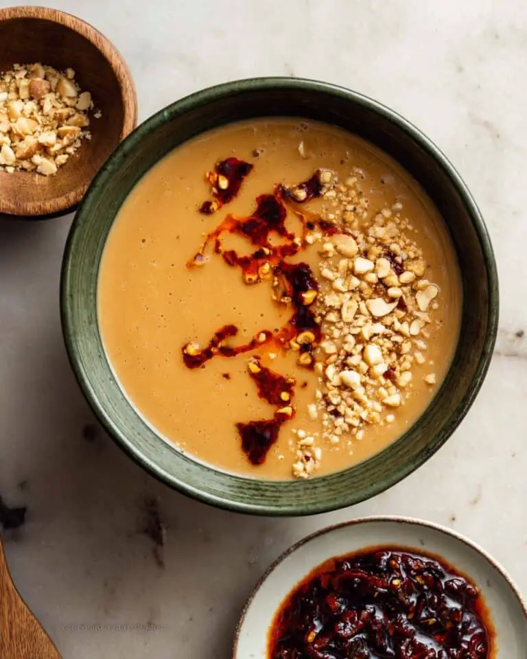 Easy Thai Satay Peanut Sauce Recipe