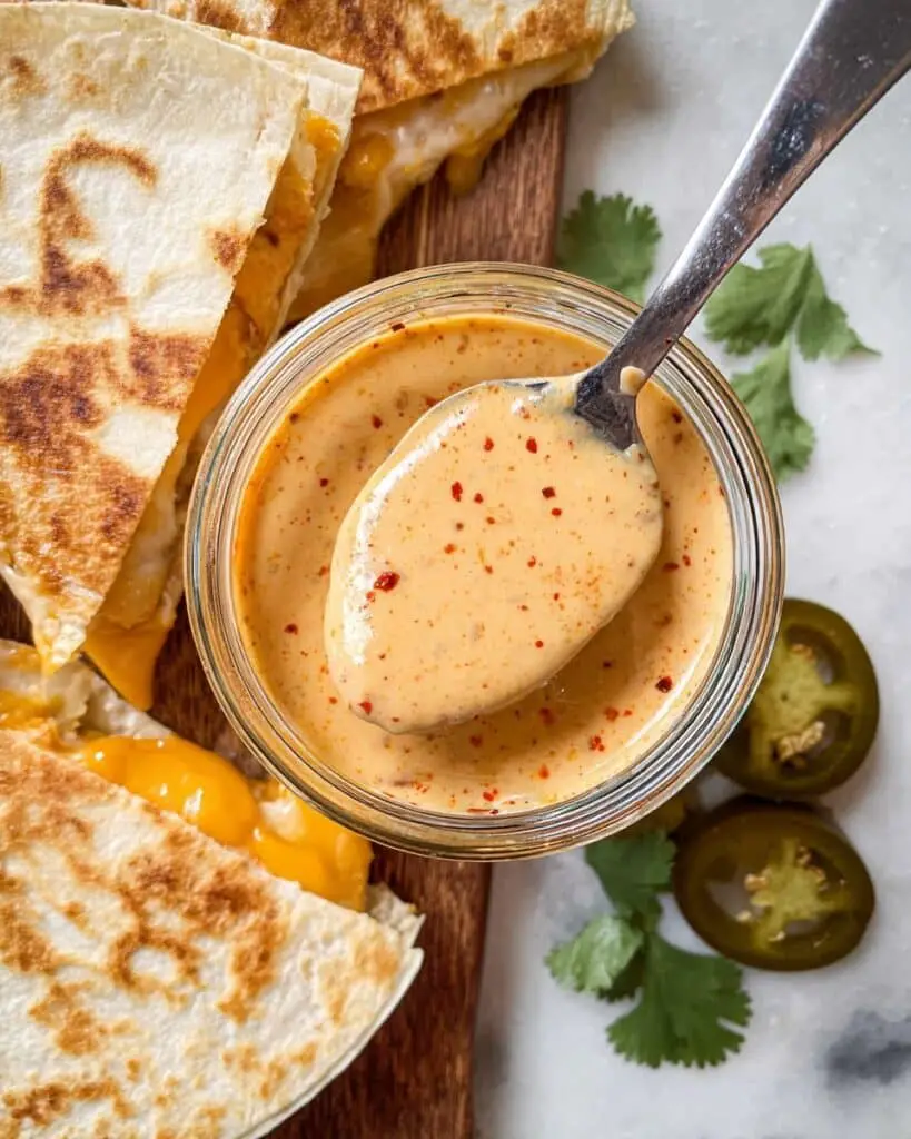 Copycat Taco Bell Quesadilla Sauce Recipe