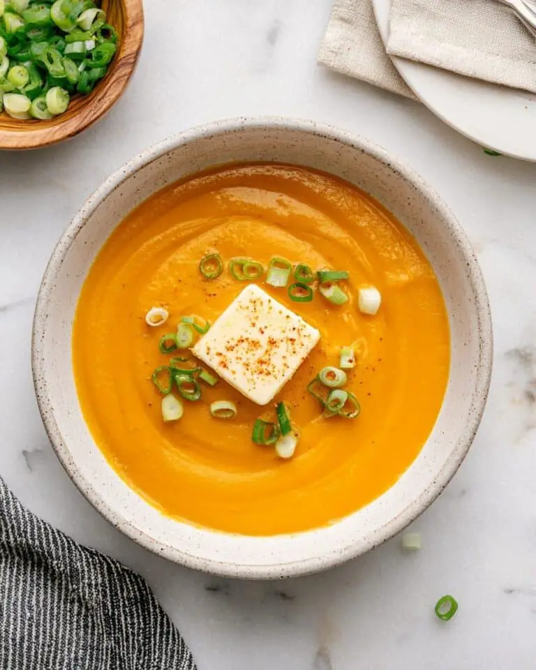 Carrot Miso Soup with Tofu and Fresh Ginger Recipe