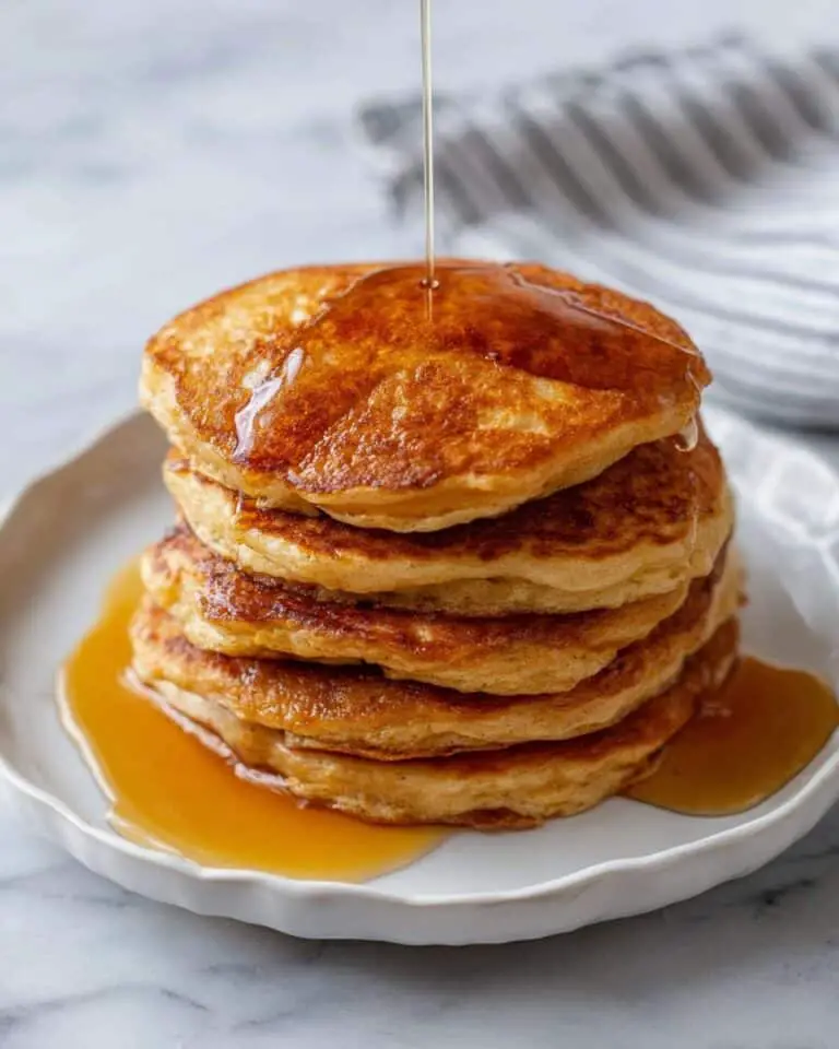 Sweet Potato Pancakes with Maple Syrup Recipe