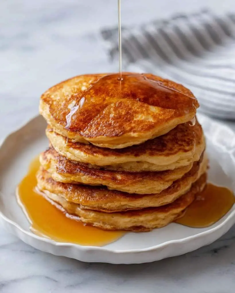 Sweet Potato Pancakes with Maple Syrup Recipe