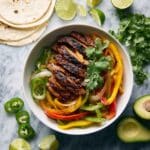 Juicy Chicken Fajitas with Colorful Bell Peppers and Onions Recipe