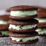 Homemade Mint Oreo Cookies Recipe