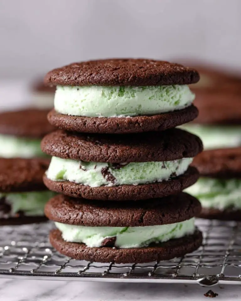 Homemade Mint Oreo Cookies Recipe