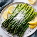 Roasted Asparagus with Parmesan and Lemon Recipe
