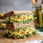 10 Minute Smashed Chickpea Salad Sandwich Recipe