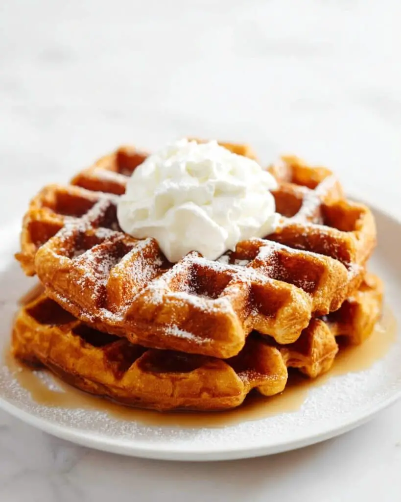 Pumpkin Waffles Recipe