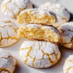 Lemon Crinkle Cookies Recipe