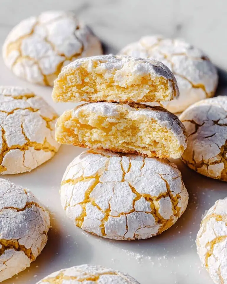 Lemon Crinkle Cookies Recipe
