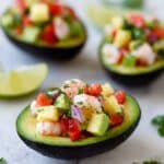 Easy Avocado Shrimp Ceviche Recipe