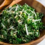 Lemon Parmesan Kale Salad Recipe