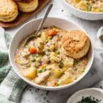 Slow Cooker Chicken Pot Pie Soup Recipe