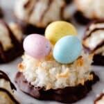 Coconut Macaroon Easter Nests Recipe