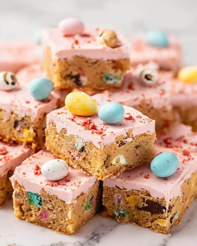 Cadbury Mini Egg Cookie Bars Recipe