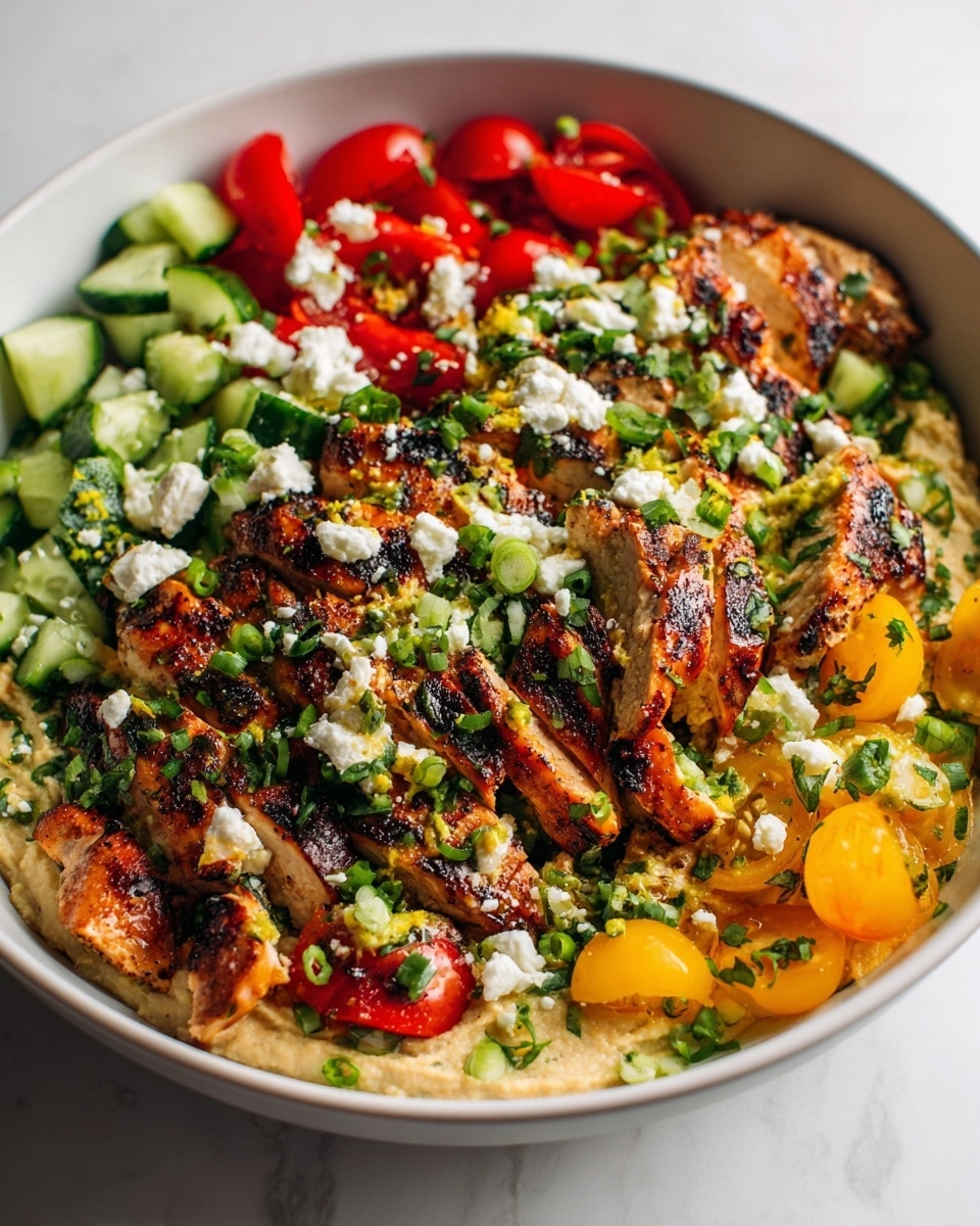 Grilled Chicken with Pepperoncini Garlic Butter and Cucumber Salad Recipe