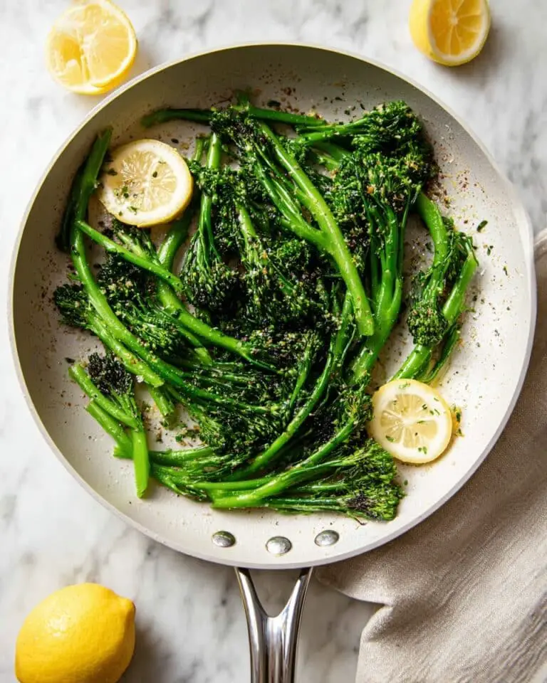 Sauteed Garlic Broccolini Recipe