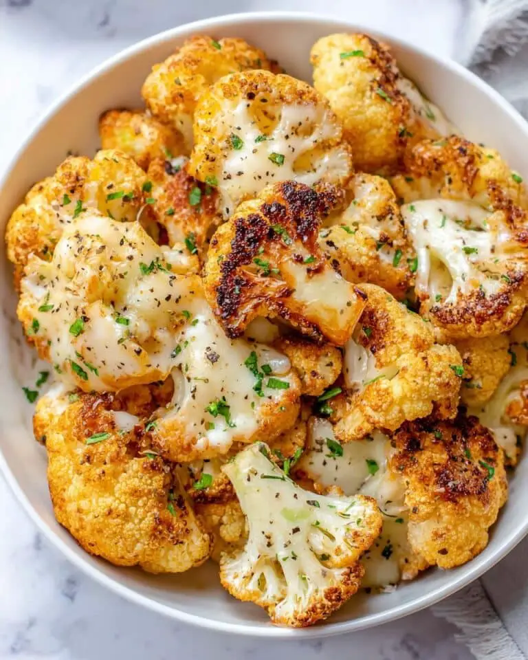Parmesan Oven-Roasted Cauliflower Recipe