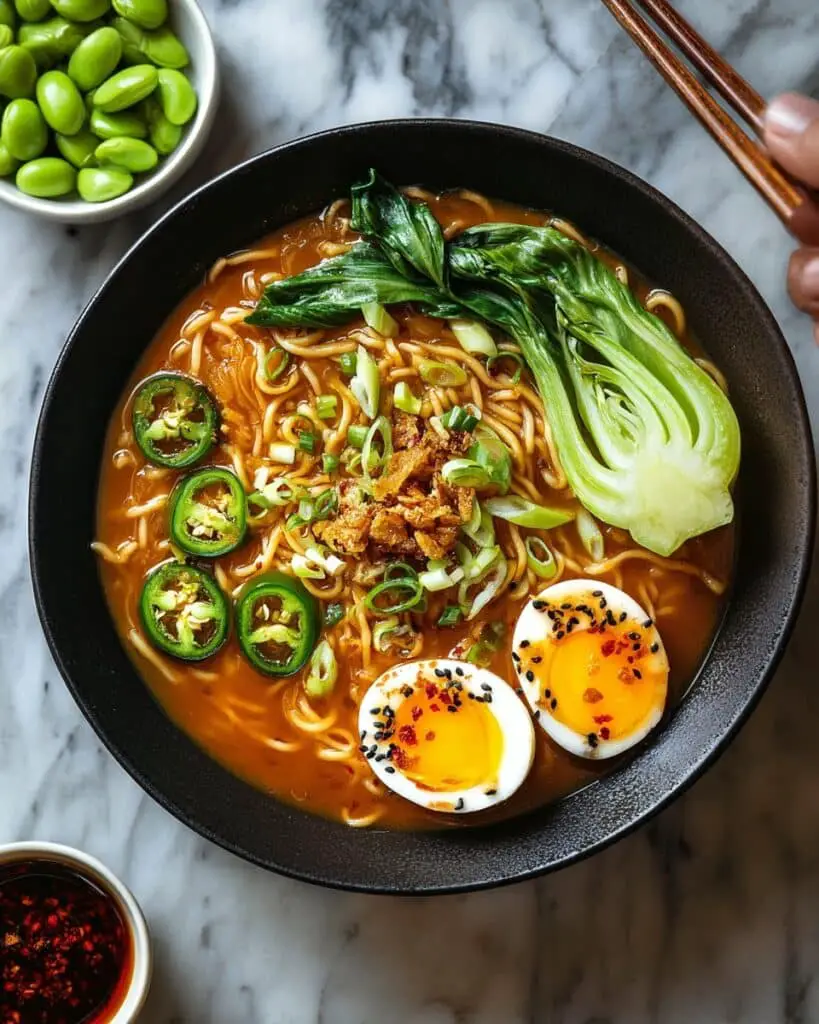 Spicy Vegetarian Ramen Recipe