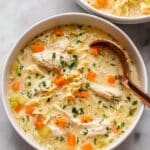 Lemon Chicken Orzo Soup Recipe