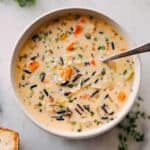 Crockpot Chicken Wild Rice Soup Recipe