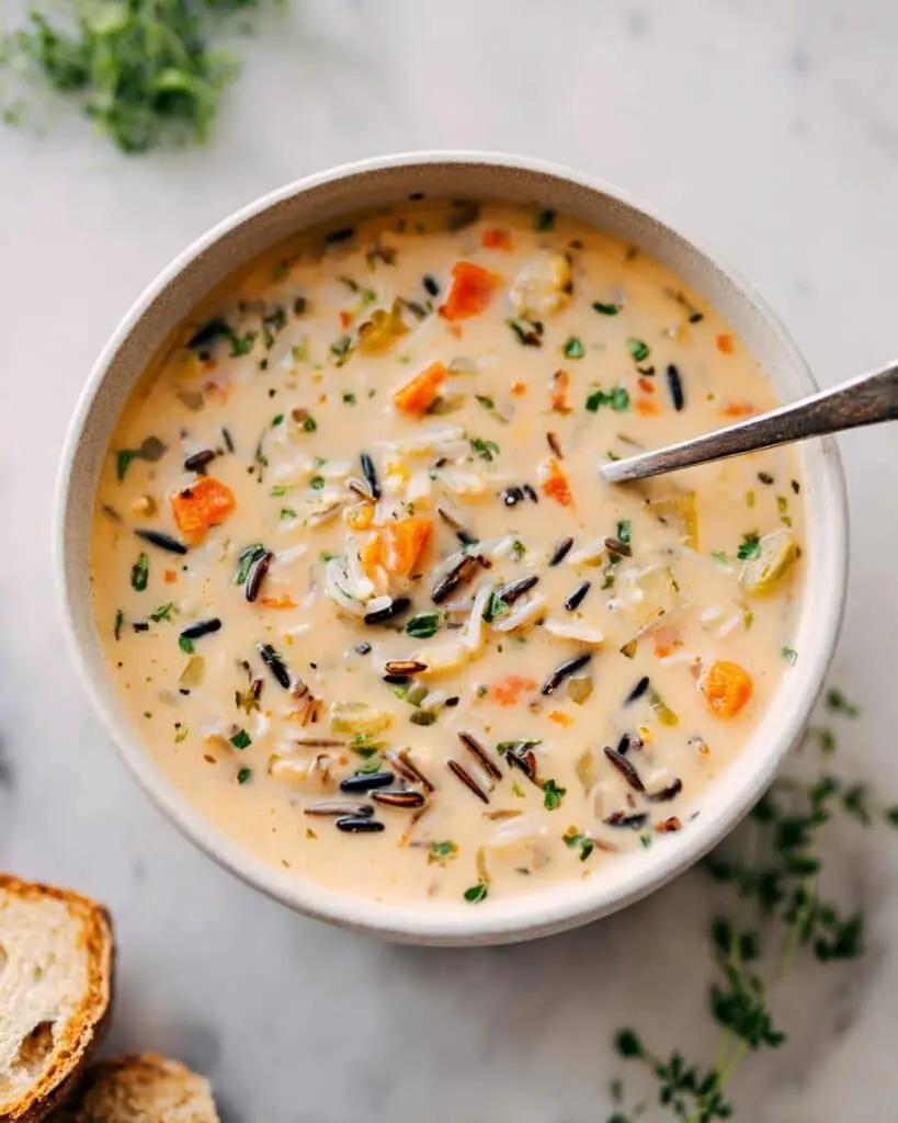 Crockpot Chicken Wild Rice Soup Recipe