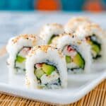 How to Make Perfect California Rolls with Sushi Rice and Imitation Crab Recipe