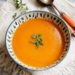 Simple Creamy Carrot Soup Recipe