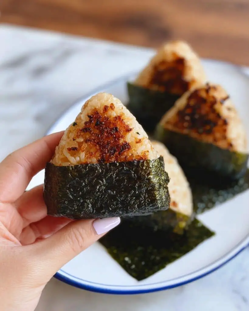 Creamy Crab Onigiri Recipe