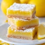 Easy Lemon Bars Recipe