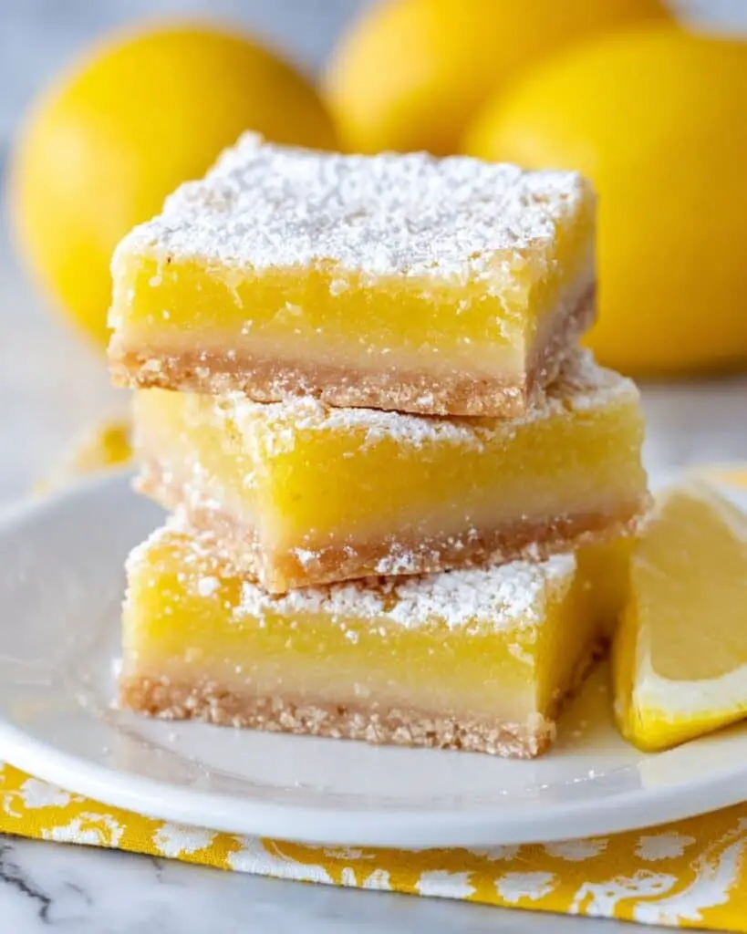 Easy Lemon Bars Recipe