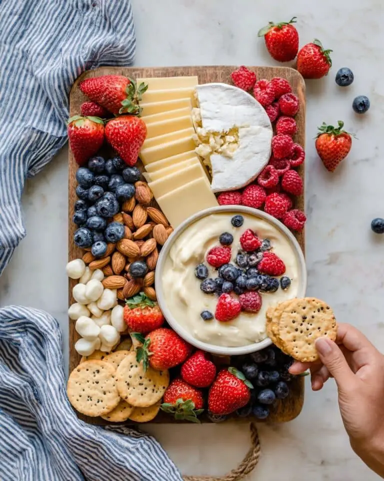 Summer Berry Cheese Board Recipe