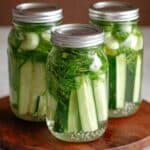 Easy Refrigerator Dill Pickles Recipe