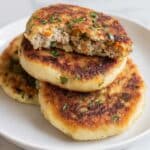 Mashed Potato Pancakes with Meat Filling Recipe