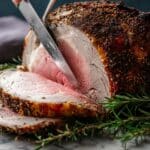 Prime Rib Roast with Herb Garlic Rub Recipe
