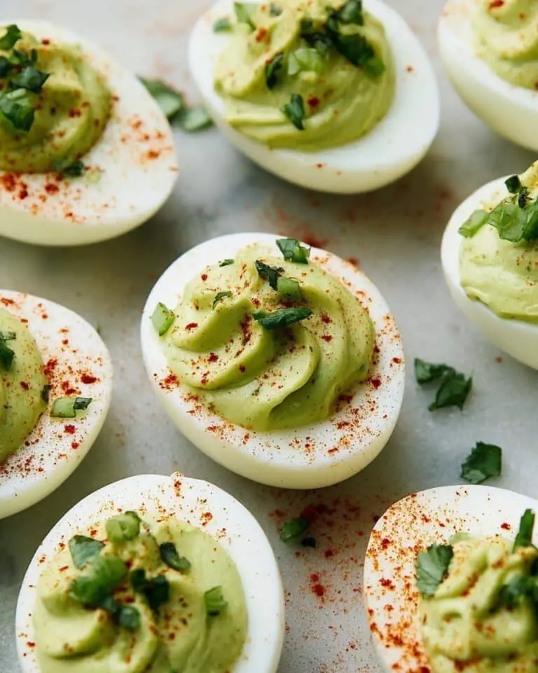 Avocado Deviled Eggs Recipe