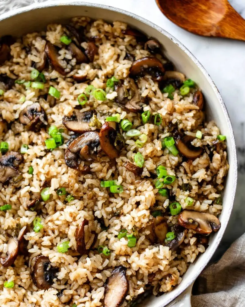 Mushroom Rice Recipe