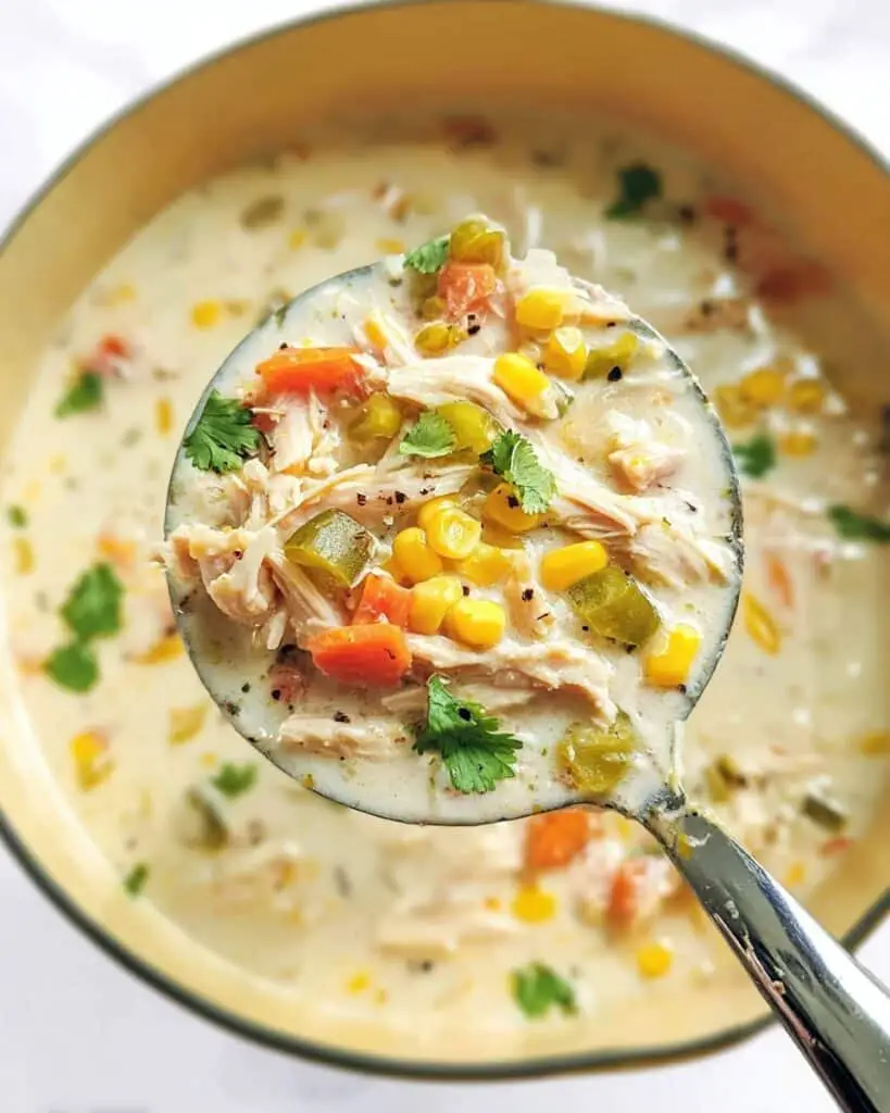 Mexican-Inspired Chicken Corn Soup Recipe