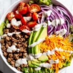 Burger Bowl: A Quick and Tasty 20-Minute Ground Beef Salad Recipe